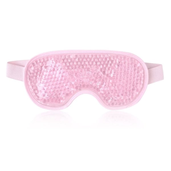 Cooling Eye Mask Gel Ögonmask för ögon, migrän, svullna ögon, torra ögon och huvudvärk (rosa)