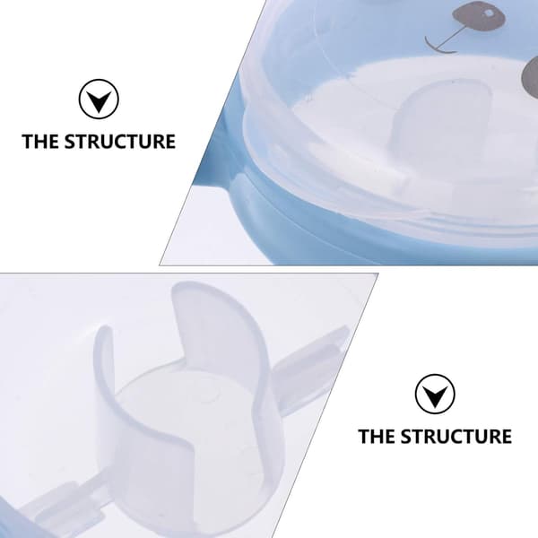 2-pack Baby Toddler Dummy Box Nipple Shield Case Dummy Holder Dummy Case för utomhusbruk Blå