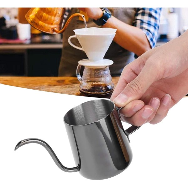 Smal gryta, mini manuell kaffekokare för hemmarestaurang