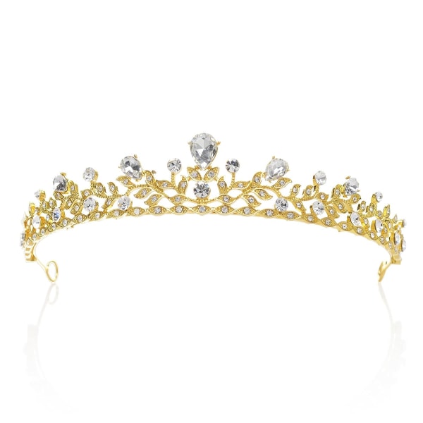 Crystal Princess Crown Rhinestone Bridal Tiara Bröllop
