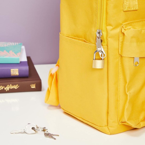 12-pack små lås med nycklar, minihänglås för bagage, smyckeskrin, dagböcker