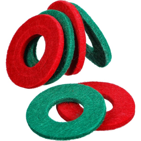 Terminal Pad Anti-Ring fiberoptisk batteriterminalskydd (3 röda, 3 gröna) - 6 stycken