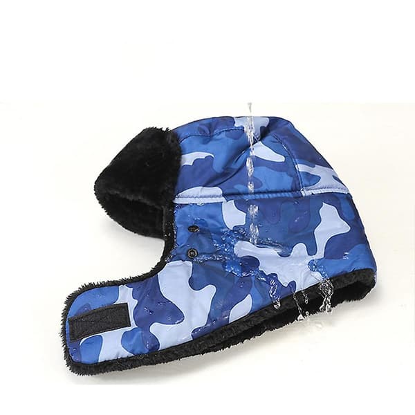 Vinter utomhus hålla varm Unisex Aviator Trooper Earflap Ski Hat Pink
