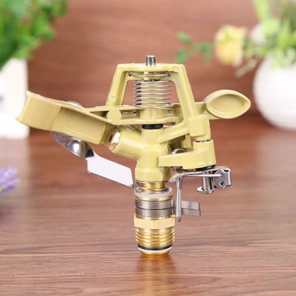 1/2 tomme havesprinkler Automatisk rotation Kobberspraydyseforbindelse Vippearm Havevandingssystem