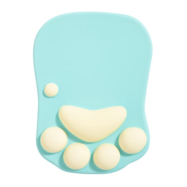 Ergonomisk musemåtte, Kawaii kat musemåtte, Silikone gel musemåtte, Skridsikker base color 1