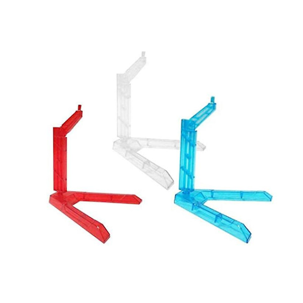 Flexibla PVC Action Figures Display Kits för Gundam, 3 Färger Set Action Figure Base Holder