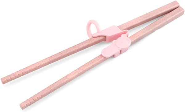 Avtagbara träningsätpinnar för barn (rosa) 1 st Pink