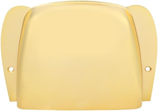 Pickup Cover Zinklegering Pickup Bridge Plate Cover Sæt til Bas Elguitar (Guld)