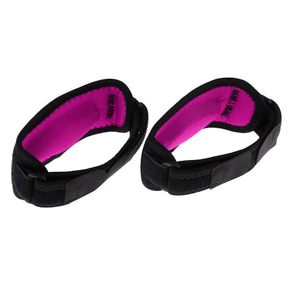 Tennis armbågsbandage golf armbågsbandage armbågsbandage tennis armbågsmanschett med rose Red