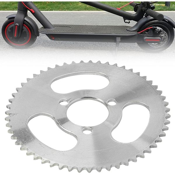 Metallkedjehjul 55 tänder 25H 3 hål vevparti kugghjulsplatta för elektrisk skoter cykeltillbehör
