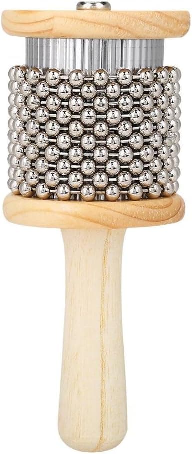 Træ Cabasa Træ Hånd Shaker Cabasa Percussion Instrument Lille til Studerende Børn