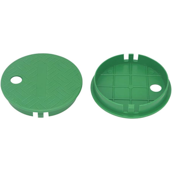 2-pack ID 5,5\" OD 6\" ventilkåpslock för sprinkleranläggning cirkulär ventil