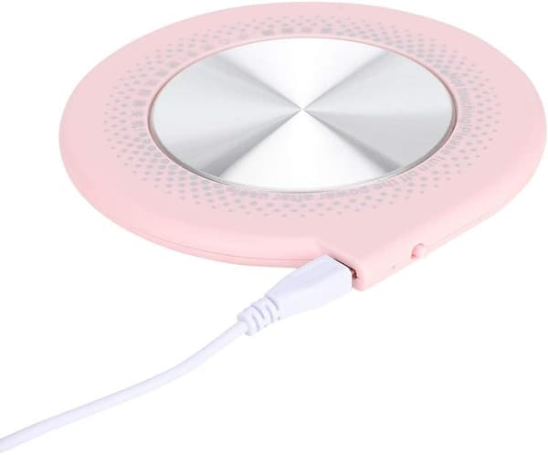 Multifunktionel USB-kopvarmer, kaffekopvarmer til skrivebord, 55℃ (pink) pink