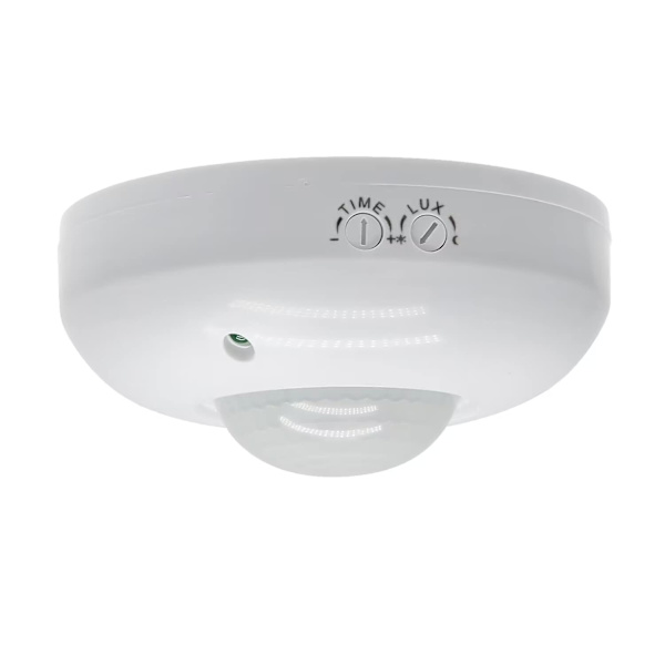 Takmonterad sensor, 110-240V PIR rörelsesensorbrytare, högkänslig rörelsedetektorljusbrytare