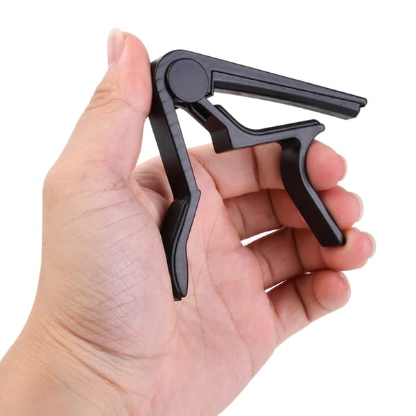 Guitar Capo, Legering Guitar Capo, Sort