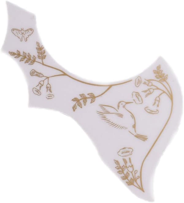 Venstrehåndet akustisk guitar pickguard pick guard anti-ridseplade - skildpadde