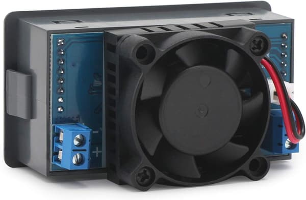 Konstant strøm elektronisk last strømjusterbar modul utladningskapasitetstester (5A 35W)