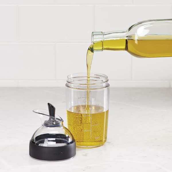 Good Grips Liten Salladsdressing Shaker - Grön+Svart+Vit, Liten