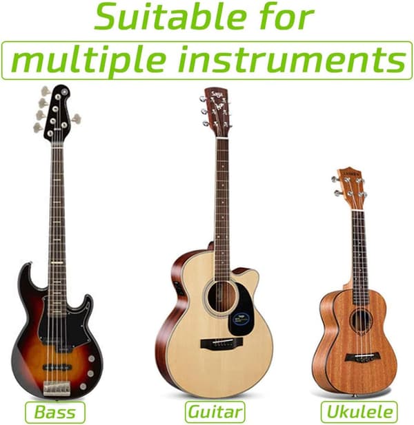 2 stk gripebrett gitarstrengviskerrenser for gitar og andre instrumenter