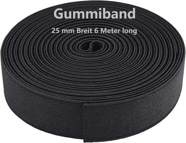 Nylonbånd Kraftig Webbing Rem til DIY Håndværk Rygsæk Forklæde Vimpel-sort black