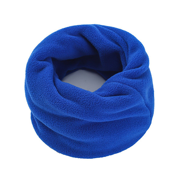 Baby Polar Fleece Mjuk Halsduk Småbarn Halsvärmare Pojkar Flickor Vinter Cirkel Halsdukar (Blå) Blue