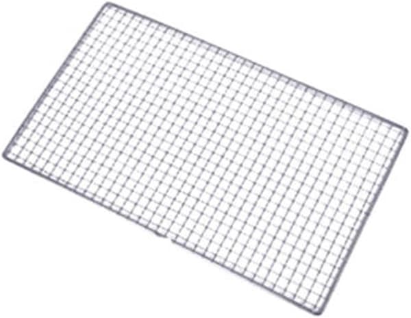 Rostfritt stål grill med utbytesgrill (25 x 40 cm som på bilden) 40*25cm