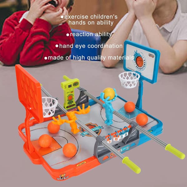Skrivbordsbasketleksak Arcad Basketspel Mini Basketplan Basketkorg Set