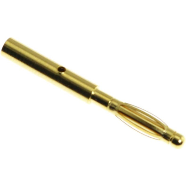 2mm Mini Stackable Bananplugg Kabelkontakt Lödmonterad (10st Röd+Svart)