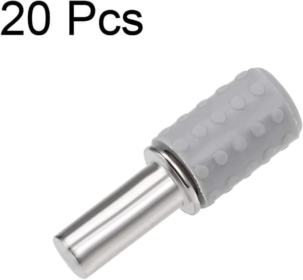Hyldebeslagstifter (5x25mm) Hyldestøttepinde i rustfrit stål til skab og reol 20 stk. 5*25mm