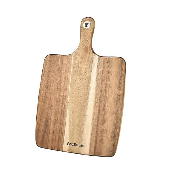 Kvadratisk pizzaskärare skärbräda spade kaklyftare 15,4 x 9,8 x 0,6 tum