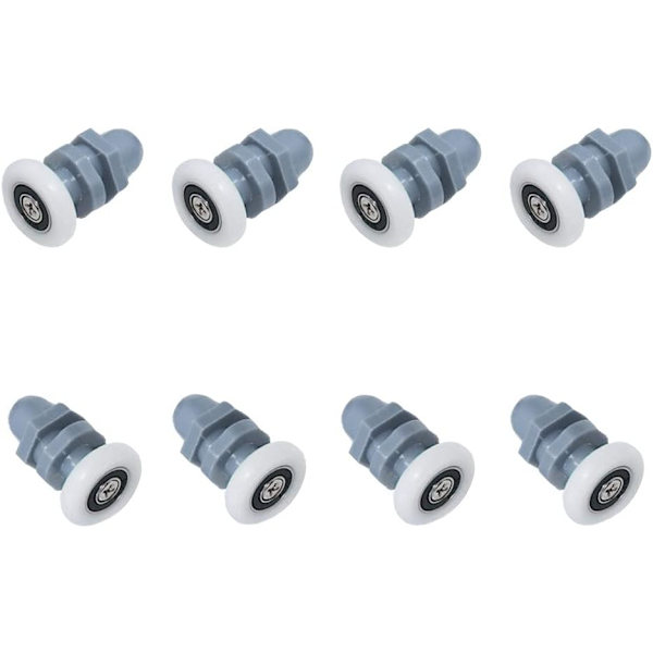Duschkabin reservdelar 12 st rullar för duschdörrar remskivor duschdörr 20 mm