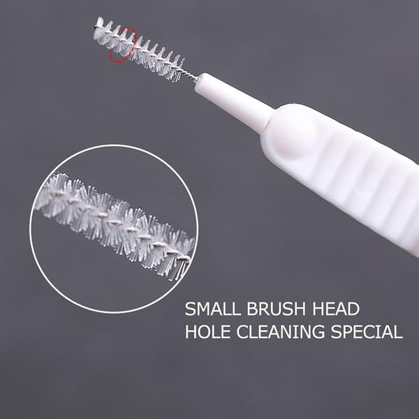 NineClouds brusebørste, holdbar tilstopningshulrensebørste til brusehoved