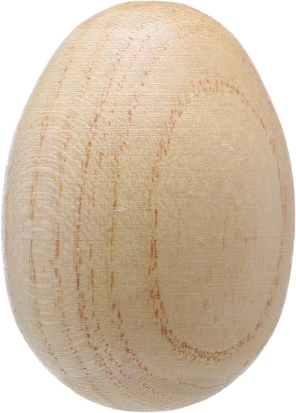 Barnas naturlige tre egg shaker musikkinstrument 4 stk