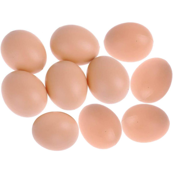 10 st konstgjorda ägg, målade falska ägg, heminredning