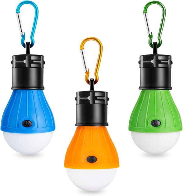 Campinglampe LED Campinglanterne Teltlampe Vandtæt Campinglys