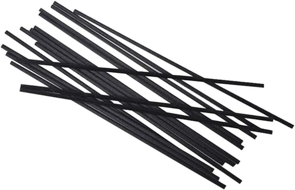 50 stykker Rattan Reed Diffuser Sticks Rumduftpinde til æterisk olie (26,5 cm) 26.5cm