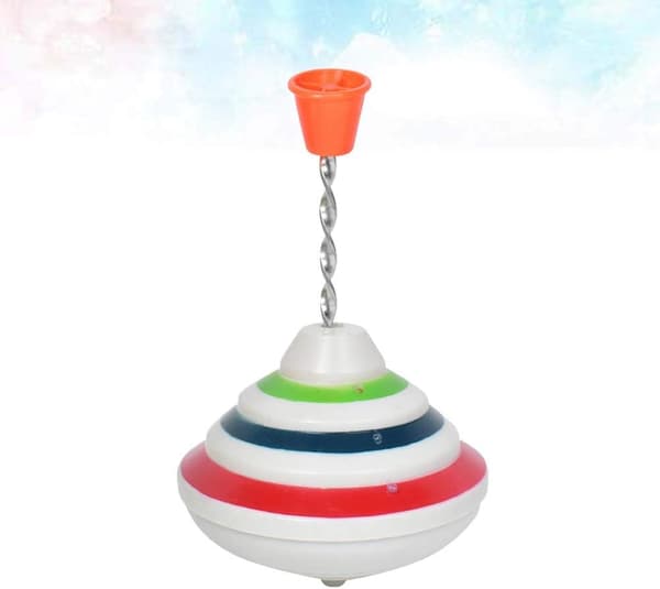 Flash Music Gyro Push Down Gyro LED-belysning Legetøj Børnefødselsdagsgave