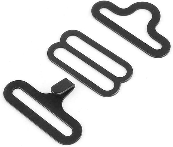 50 sæt butterfly-hardware-sæt justerbare stropper slips krog butterfly