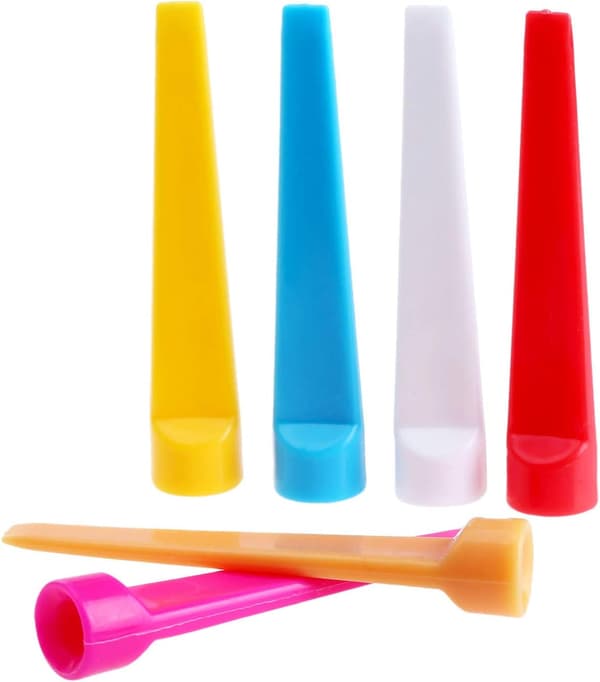 Golf Tee, Plast 2-3/4\" 100 Stykker 70mm Flat Tee Golftreningsutstyr