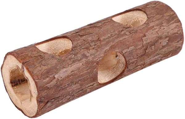 Hamster rør i heltre, tyggeleke (lengde 20 cm) 1 stk 20cm