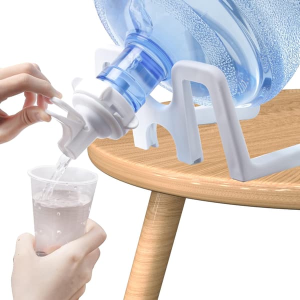 Vanndispenser ventil gjenbrukbar plastkran for 55 mm drikkeflaske 2 stk