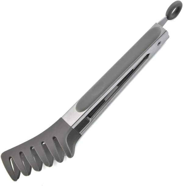 Non-Stick Silikone Nudel Tang Rustfrit Stål Grill Spaghetti Klips