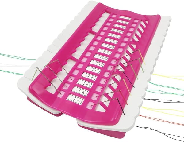 Broderigarn Organizer 30 Positioner Nåleholder Plastskum