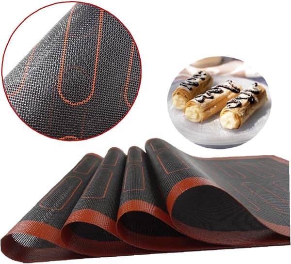 Non-Stick Bagemåtte Glasfiber Bageplade 30*40cm Silikone Bageværktøj