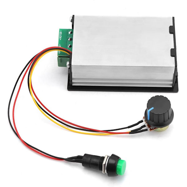 Justerbar PWM-motorhastighetsregulator Digital display DC-motorstyrning Regulator