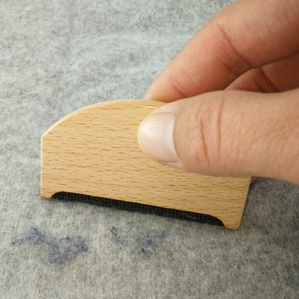 Trä tyg kläder tröja ludd remover manuell bärbar ludd kam plaggvård