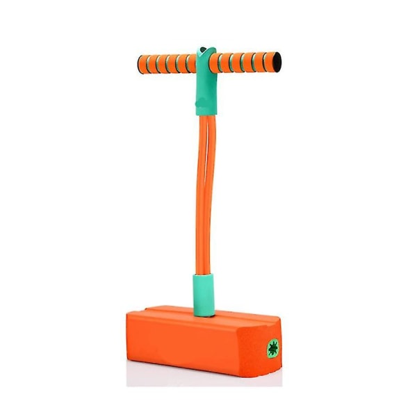 Pogo Stick Foam Pogo Jumper för barn, Leksaker för 3-12 år gamla pojkar Flickor Utomhusleksaker, Orange Orange