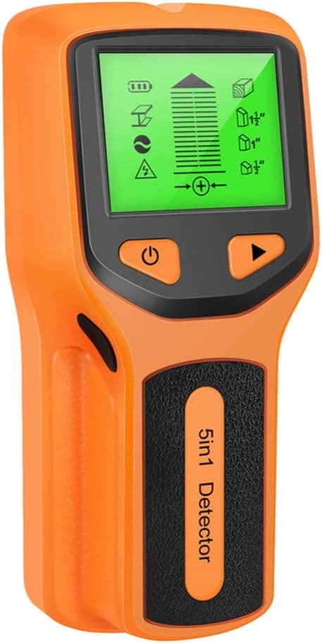 Metaldetektor Vægstudsfinder Studssensor Scanner Vægmetaldetektor Transducer (orange) orange