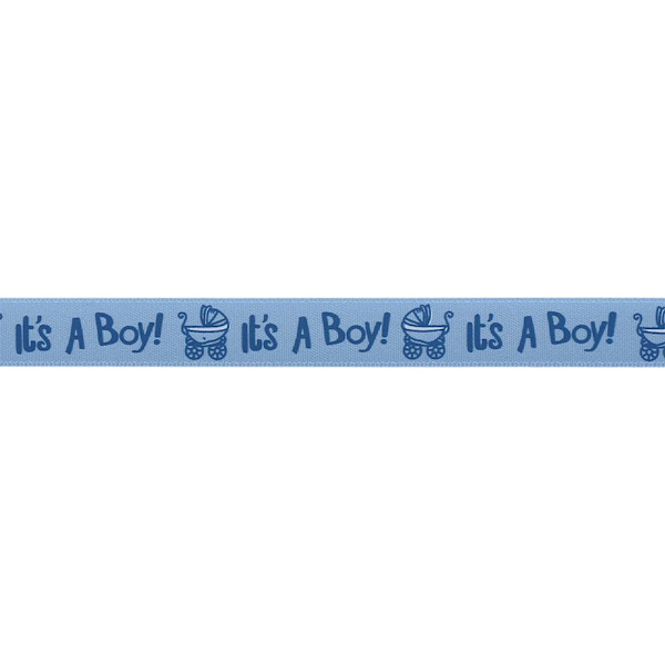 2 set It is A Boy/Girl Band Band 5,5 x 2 cm Per Rulle 10yd för Presentinslagning Bröllopskort (Blå) blue