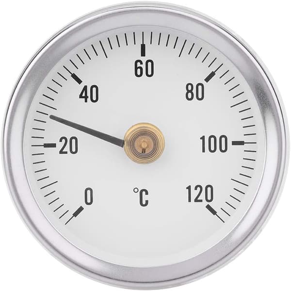 63mm 0 120 IP55 Vedenpitävä Pölytiivis Bimetallilämpömittari Jousilämpömittari